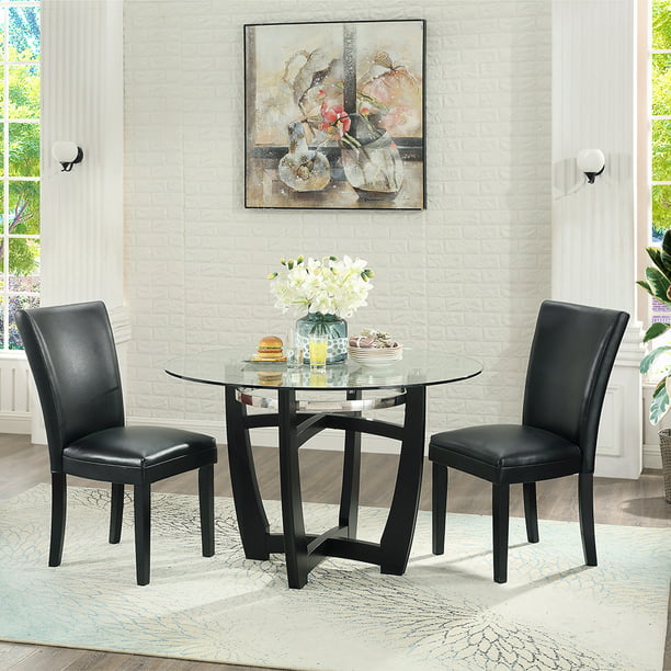 Modern Dining Chair PU Leather Dining Chair Dirt-proof Home Restaurants
